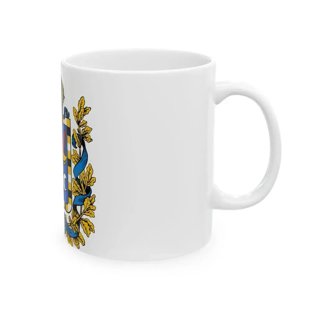 Coat of arms of Bessarabia Governorate 1878 - White Coffee Mug - Go Mug Yourself