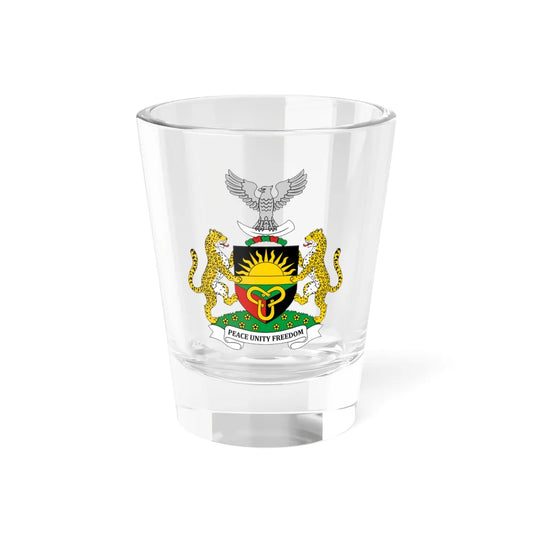 Coat of arms of Biafra (Niger) (Coat of Arms) Shot Glass 1.5oz 1.5oz - Go Mug Yourself