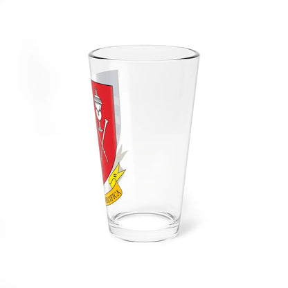 Coat of Arms of Biarozaŭka Belarus (Belarus) (Coat of Arms) Pint Glass 16oz - Go Mug Yourself