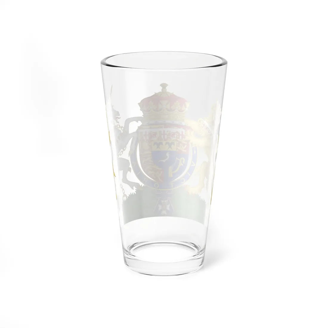 Coat of Arms of Birgitte Duchess of Gloucester (United Kingdom) (Coat of Arms) Pint Glass 16oz - Go Mug Yourself