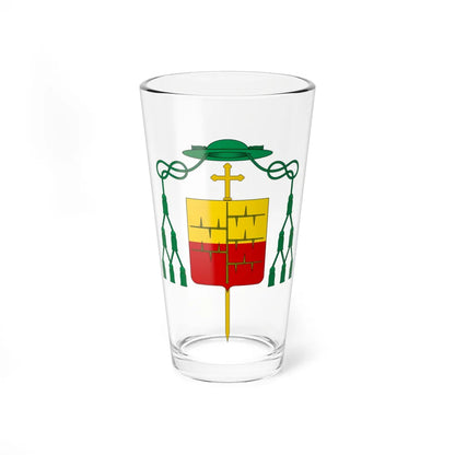 Coat of arms of Bishop Malaspina Spino Secco (Italy) (Coat of Arms) Pint Glass 16oz 16oz - Go Mug Yourself