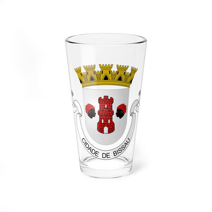 Coat of Arms of Bissau 1941-1974 (Coat of Arms) Pint Glass 16oz 16oz - Go Mug Yourself