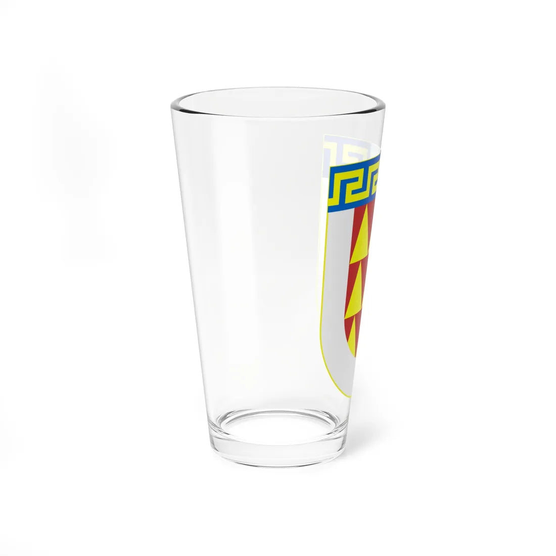 Coat of arms of Bitola Municipality (North Macedonia) (Coat of Arms) Pint Glass 16oz - Go Mug Yourself