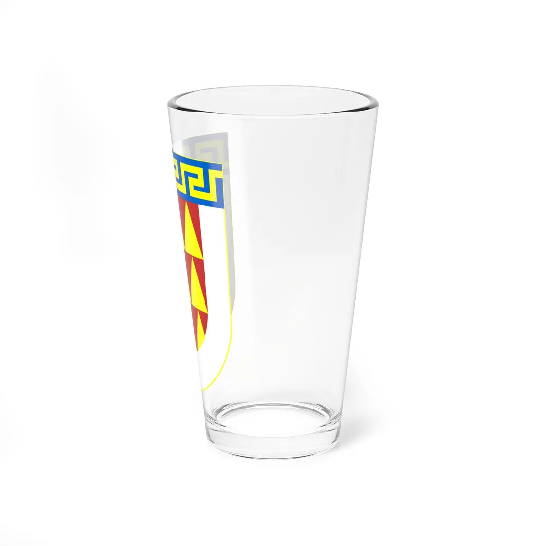 Coat of arms of Bitola Municipality (North Macedonia) (Coat of Arms) Pint Glass 16oz - Go Mug Yourself