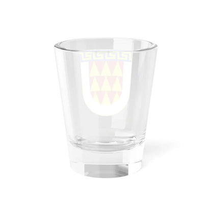 Coat of arms of Bitola Municipality (North Macedonia) (Coat of Arms) Shot Glass 1.5oz - Go Mug Yourself