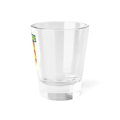 Coat of arms of Bitola Municipality (North Macedonia) (Coat of Arms) Shot Glass 1.5oz - Go Mug Yourself