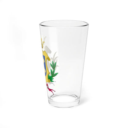 Coat of Arms of Béjar (Spain) (Coat of Arms) Pint Glass 16oz - Go Mug Yourself