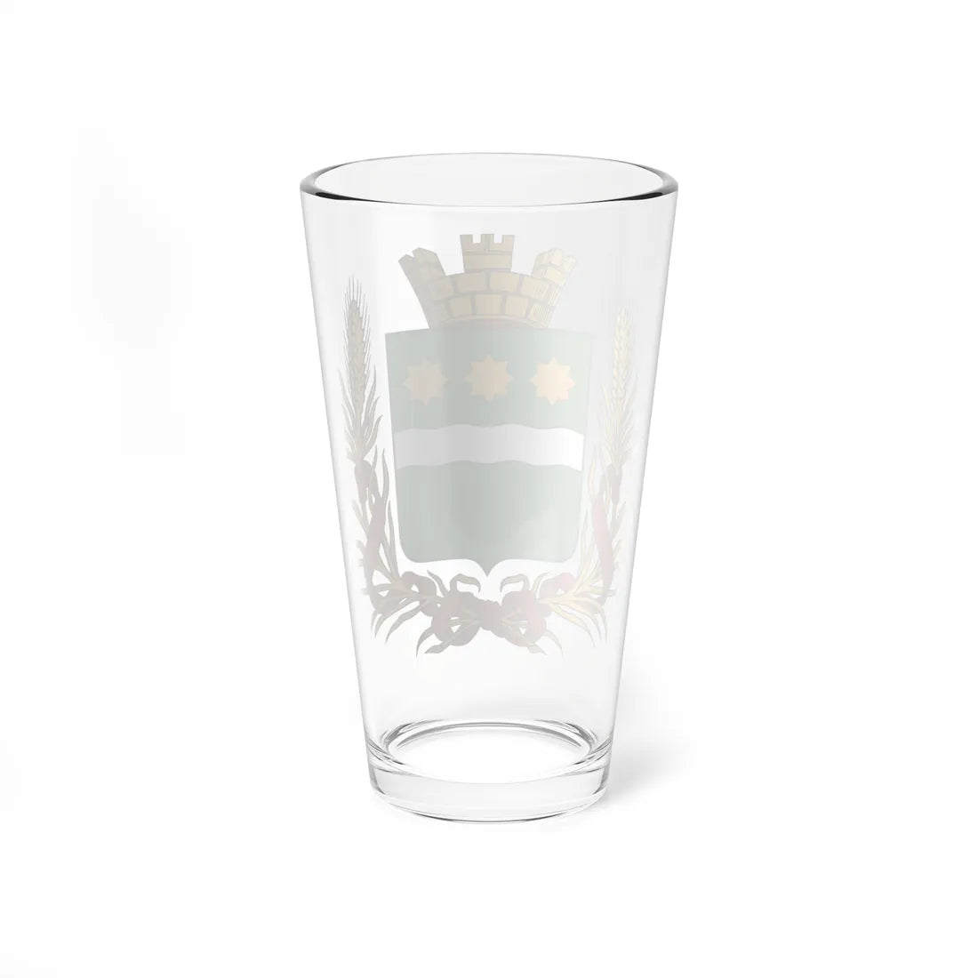 Coat of arms of Blagoveshchensk 1878 (Russia) (Coat of Arms) Pint Glass 16oz - Go Mug Yourself