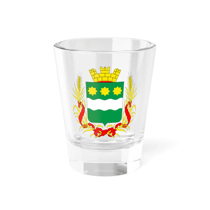 Coat of Arms of Blagoveshchensk (Russia) (Coat of Arms) Shot Glass 1.5oz 1.5oz - Go Mug Yourself