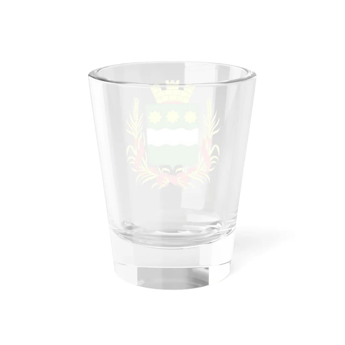 Coat of Arms of Blagoveshchensk (Russia) (Coat of Arms) Shot Glass 1.5oz - Go Mug Yourself