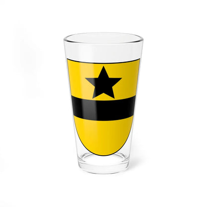 Coat of arms of Blauen BL (Switzerland) (Coat of Arms) Pint Glass 16oz 16oz - Go Mug Yourself