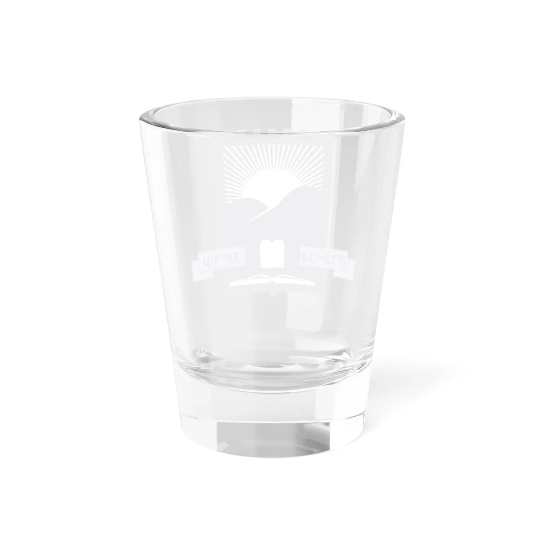 Coat of arms of Bnei-Brak (Israel) (Coat of Arms) Shot Glass 1.5oz - Go Mug Yourself