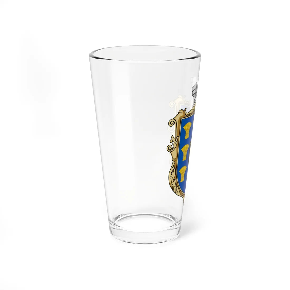 Coat of Arms of Bobrynets (Ukraine) (Coat of Arms) Pint Glass 16oz - Go Mug Yourself