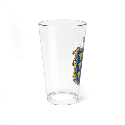 Coat of Arms of Bobrynets (Ukraine) (Coat of Arms) Pint Glass 16oz - Go Mug Yourself