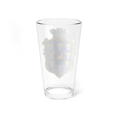 Coat of Arms of Bobrynets (Ukraine) (Coat of Arms) Pint Glass 16oz - Go Mug Yourself