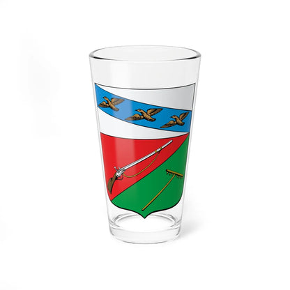 Coat of arms of Bogaty 1780 (Russia) (Coat of Arms) Pint Glass 16oz 16oz - Go Mug Yourself