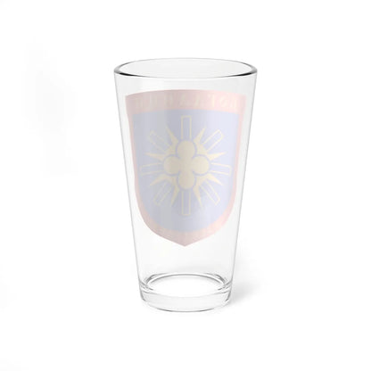 Coat of arms of Bogdanci Municipality (North Macedonia) (Coat of Arms) Pint Glass 16oz - Go Mug Yourself