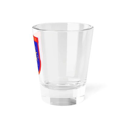 Coat of arms of Bogdanci Municipality (North Macedonia) (Coat of Arms) Shot Glass 1.5oz - Go Mug Yourself