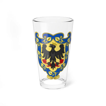 Coat of Arms of Bogota Colonial (Colombia) (Coat of Arms) Pint Glass 16oz 16oz - Go Mug Yourself