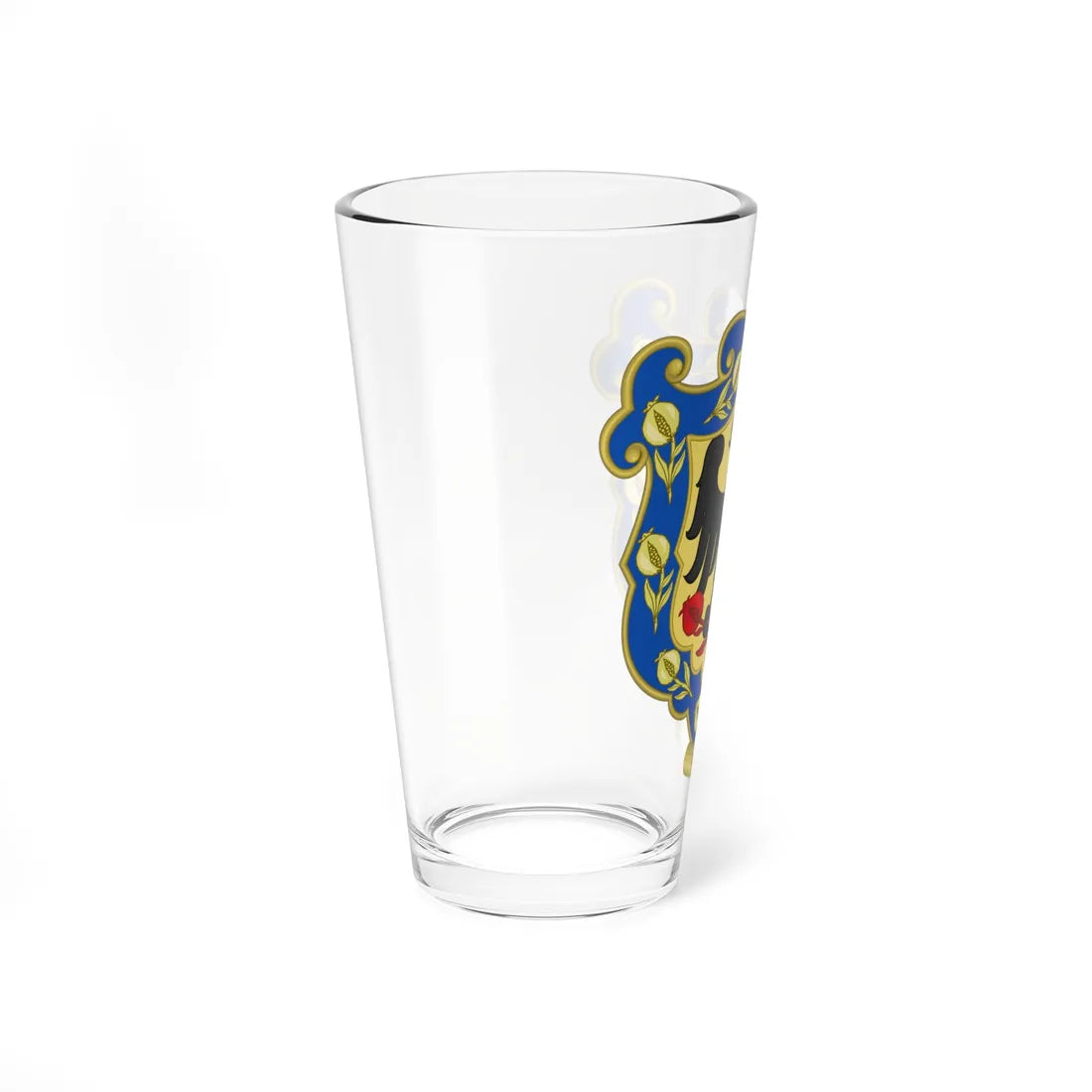 Coat of Arms of Bogota Colonial (Colombia) (Coat of Arms) Pint Glass 16oz - Go Mug Yourself