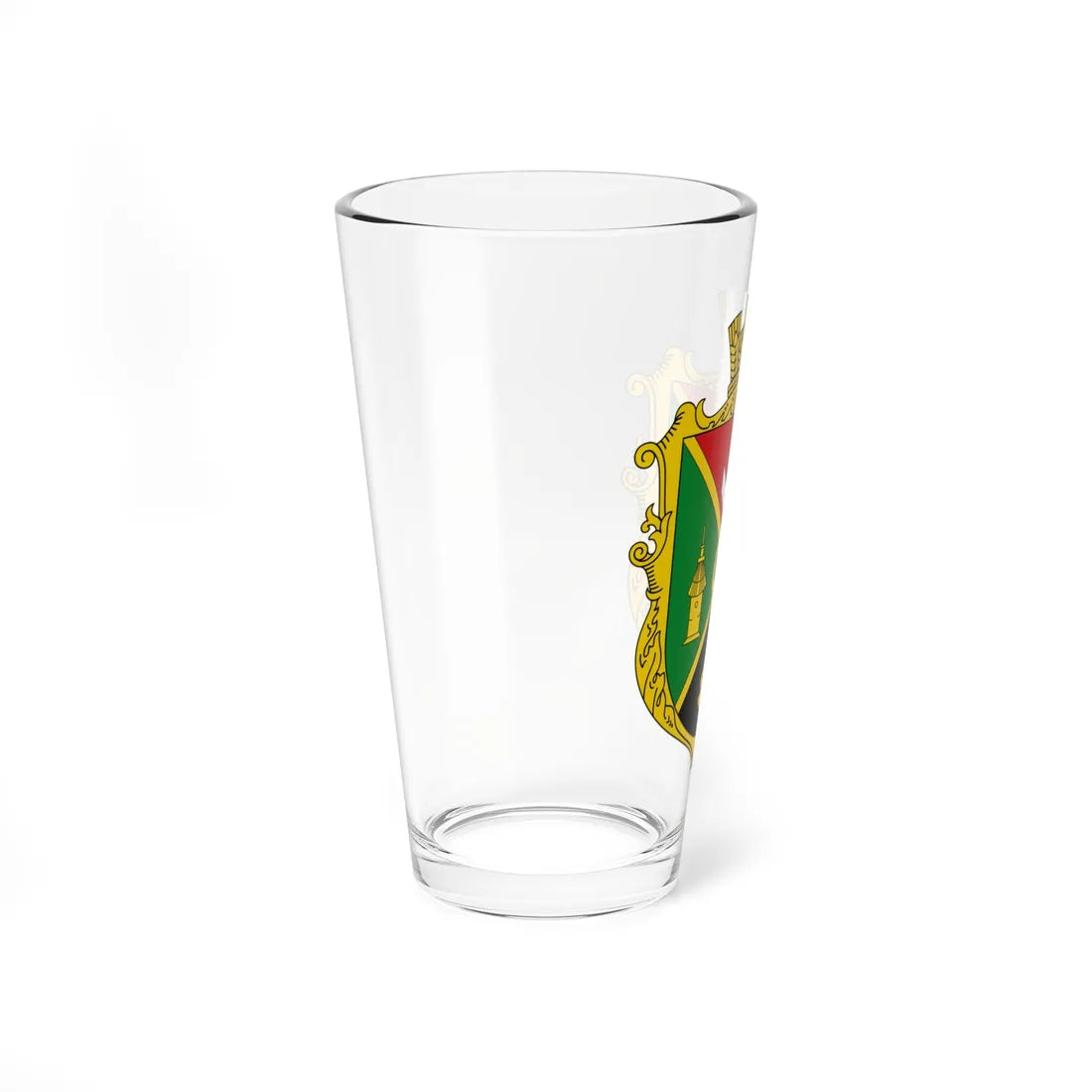 Coat of arms of Bohdanivka Subottsi Hromada (Ukraine) (Coat of Arms) Pint Glass 16oz - Go Mug Yourself