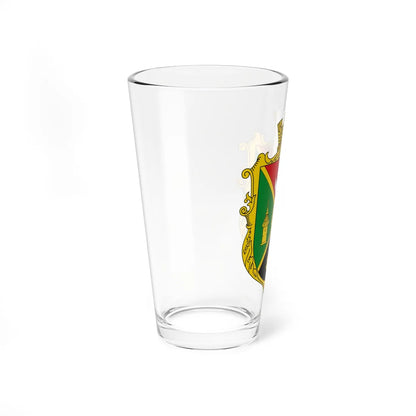 Coat of arms of Bohdanivka Subottsi Hromada (Ukraine) (Coat of Arms) Pint Glass 16oz - Go Mug Yourself