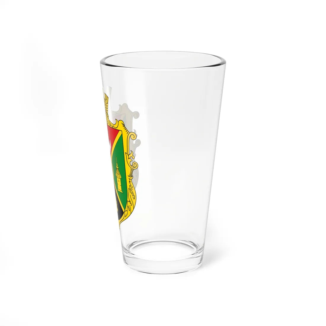 Coat of arms of Bohdanivka Subottsi Hromada (Ukraine) (Coat of Arms) Pint Glass 16oz - Go Mug Yourself