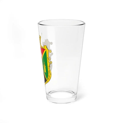 Coat of arms of Bohdanivka Subottsi Hromada (Ukraine) (Coat of Arms) Pint Glass 16oz - Go Mug Yourself