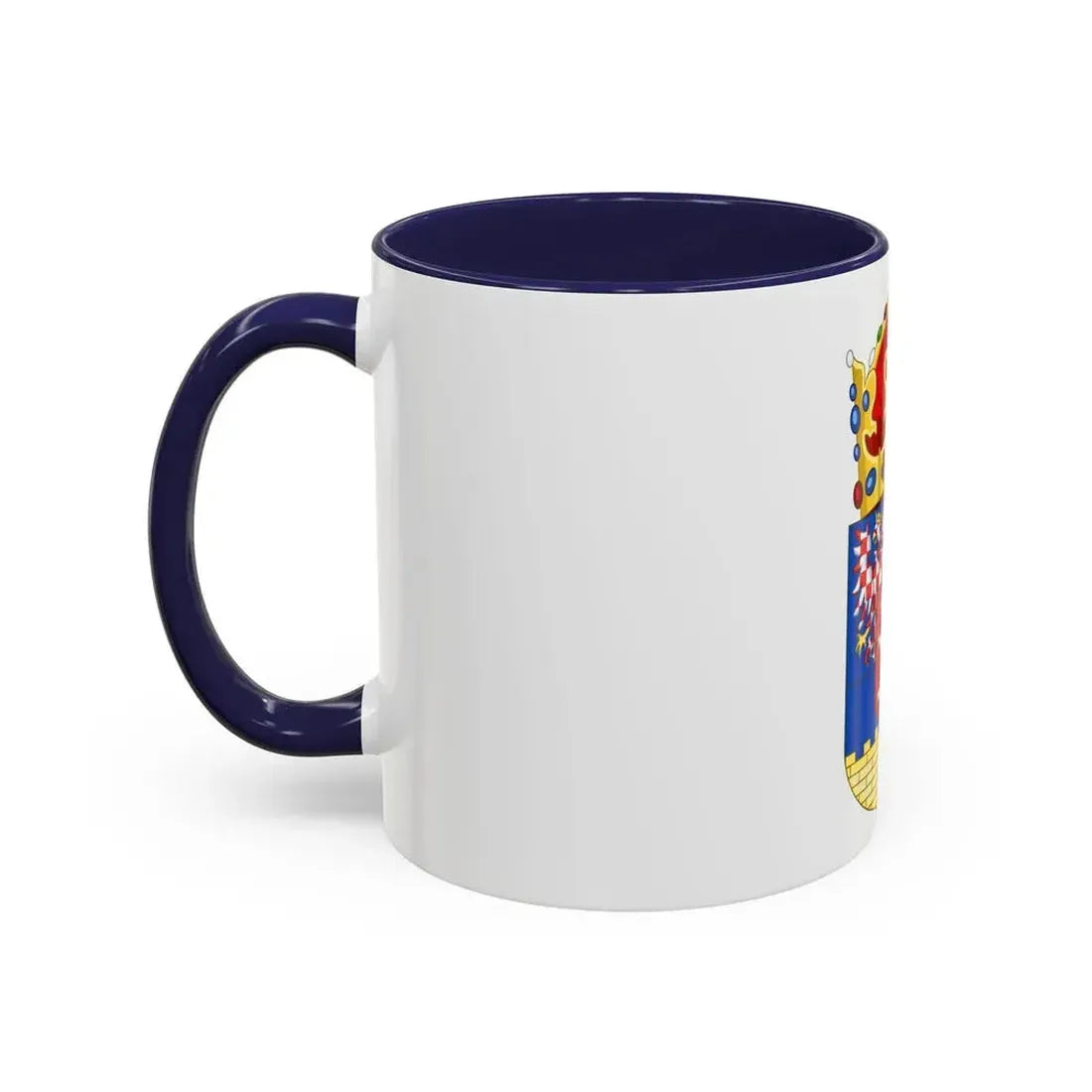 Coat of arms of Bohemian Crown - Accent Coffee Mug - Go Mug Yourself