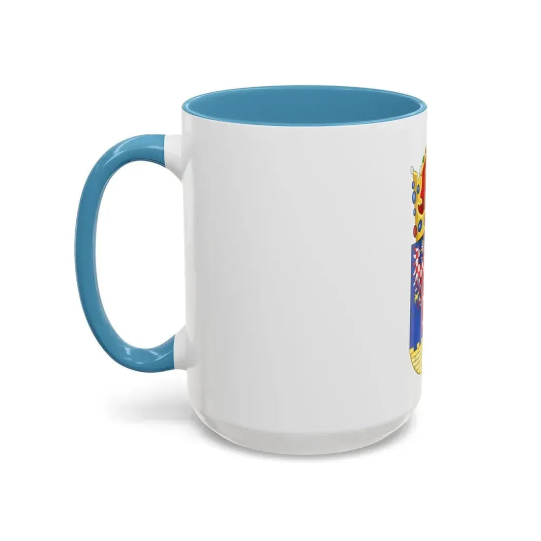 Coat of arms of Bohemian Crown - Accent Coffee Mug - Go Mug Yourself