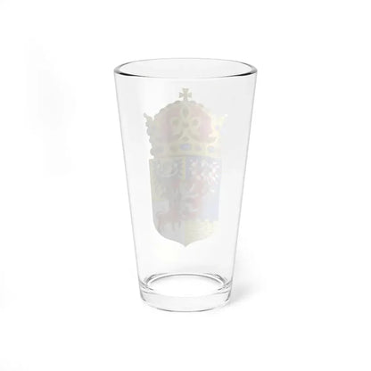 Coat of arms of Bohemian Crown - Pint Glass 16oz - Go Mug Yourself