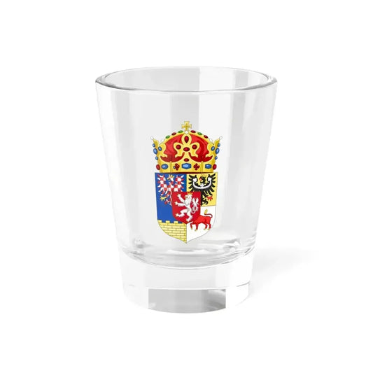 Coat of arms of Bohemian Crown - Shot Glass 1.5oz 1.5oz - Go Mug Yourself