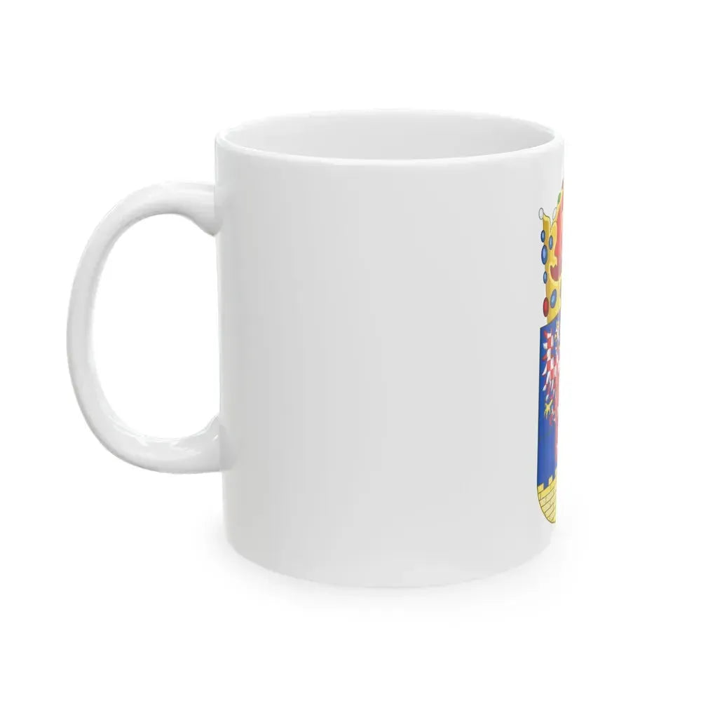 Coat of arms of Bohemian Crown - White Coffee Mug - Go Mug Yourself