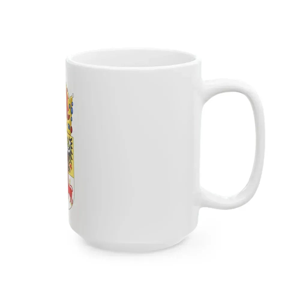 Coat of arms of Bohemian Crown - White Coffee Mug - Go Mug Yourself
