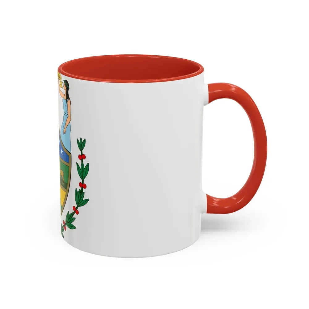 Coat of arms of Bolivia (1825) - Accent Coffee Mug - Go Mug Yourself