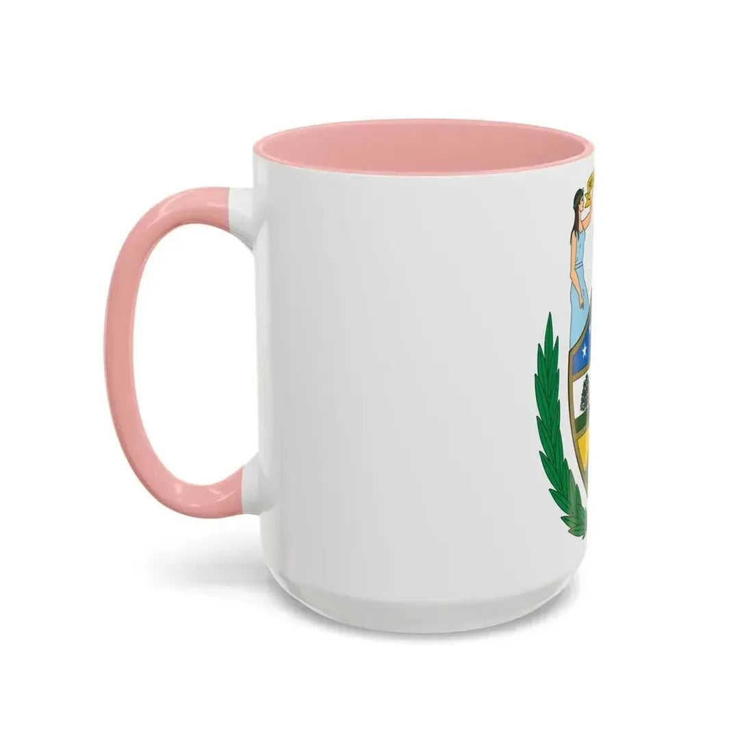 Coat of arms of Bolivia (1825) - Accent Coffee Mug - Go Mug Yourself