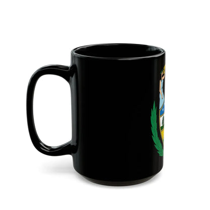 Coat of arms of Bolivia (1825) - Black Coffee Mug-Go Mug Yourself