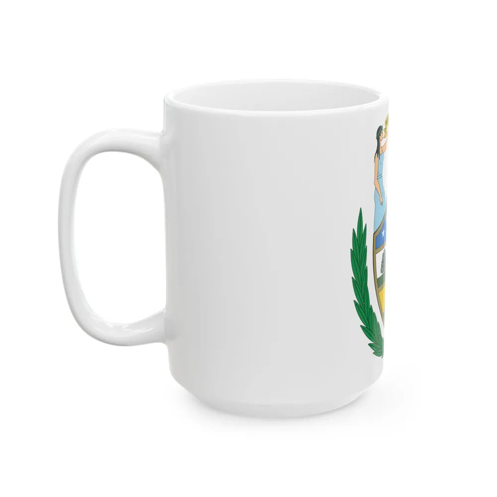 Coat of arms of Bolivia (1825) - White Coffee Mug-Go Mug Yourself