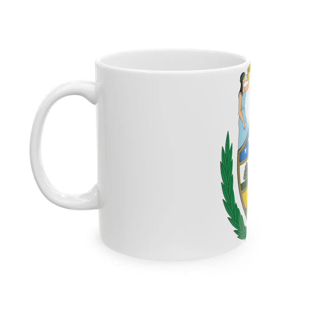 Coat of arms of Bolivia (1825) - White Coffee Mug-Go Mug Yourself