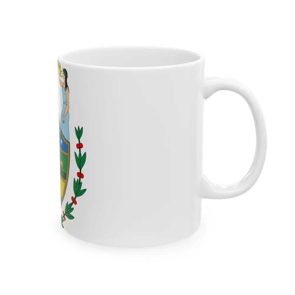 Coat of arms of Bolivia (1825) - White Coffee Mug-Go Mug Yourself