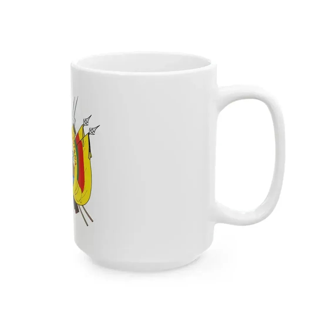 Coat of arms of Bolivia (1826) - White Coffee Mug - Go Mug Yourself