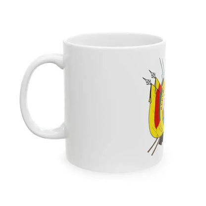 Coat of arms of Bolivia (1826) - White Coffee Mug - Go Mug Yourself
