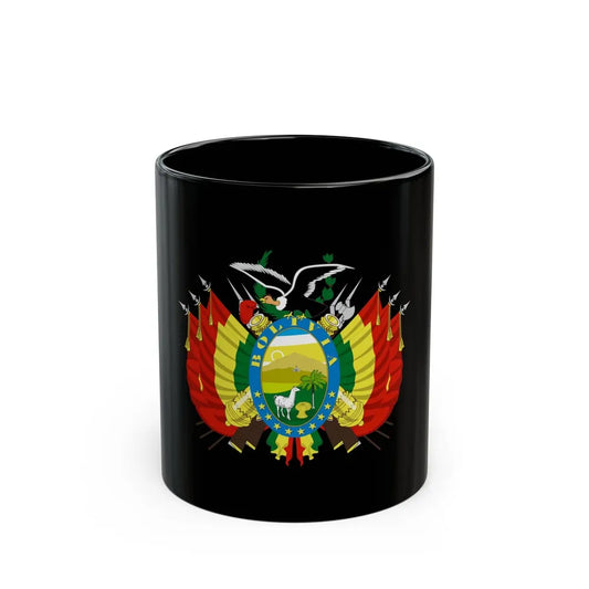 Coat of arms of Bolivia - Black Coffee Mug 11oz - Go Mug Yourself