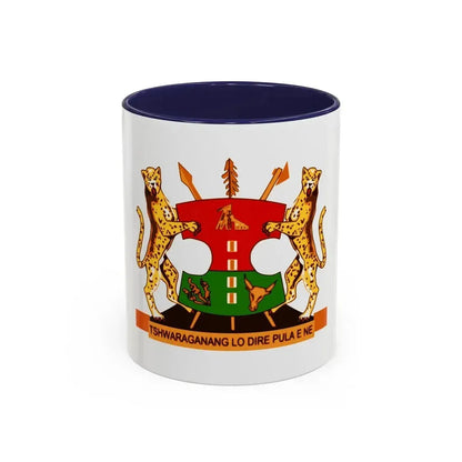 Coat of arms of Bophuthatswana - Accent Coffee Mug 11oz Navy - Go Mug Yourself