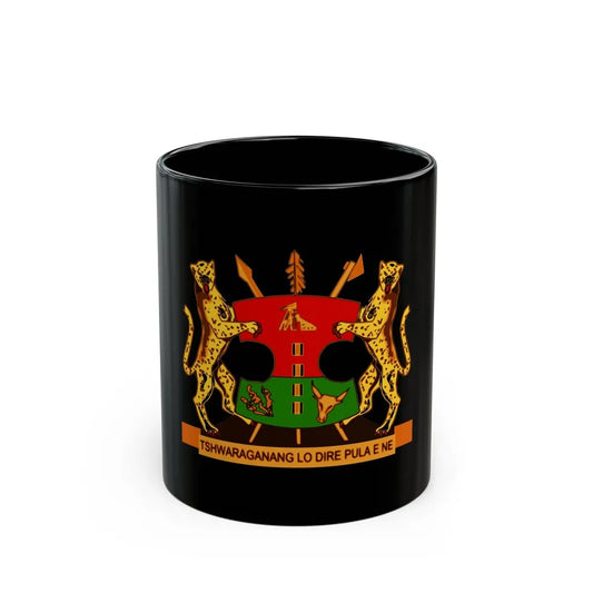 Coat of arms of Bophuthatswana - Black Coffee Mug 11oz - Go Mug Yourself