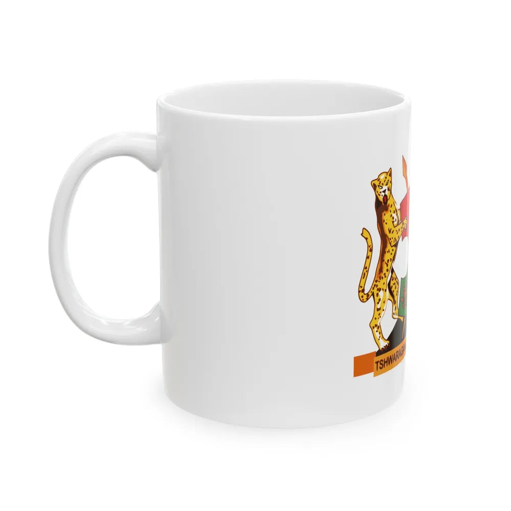 Coat of arms of Bophuthatswana - White Coffee Mug-Go Mug Yourself