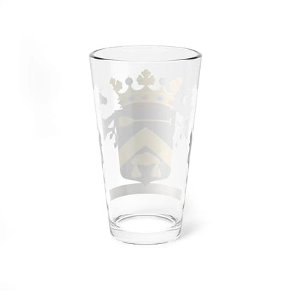 Coat of arms of Borger-Odoorn (Netherlands) (Coat of Arms) Pint Glass 16oz - Go Mug Yourself