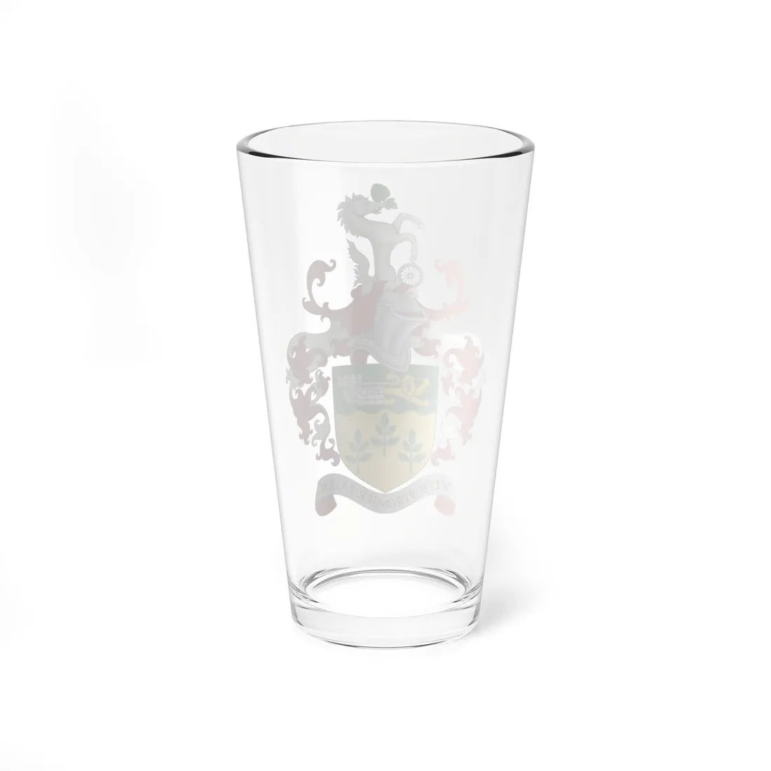 Coat of Arms of Borough of Ashford (England) (Coat of Arms) Pint Glass 16oz - Go Mug Yourself