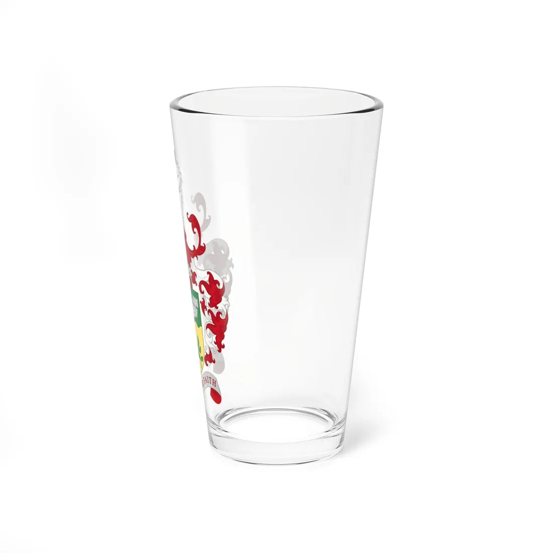 Coat of Arms of Borough of Ashford (England) (Coat of Arms) Pint Glass 16oz - Go Mug Yourself