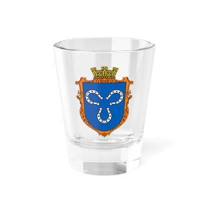 Coat of Arms of Borshevychi (Ukraine) (Coat of Arms) Shot Glass 1.5oz 1.5oz - Go Mug Yourself